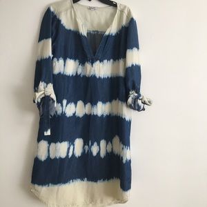 Splendid Tie-dye Cotton Dress.
